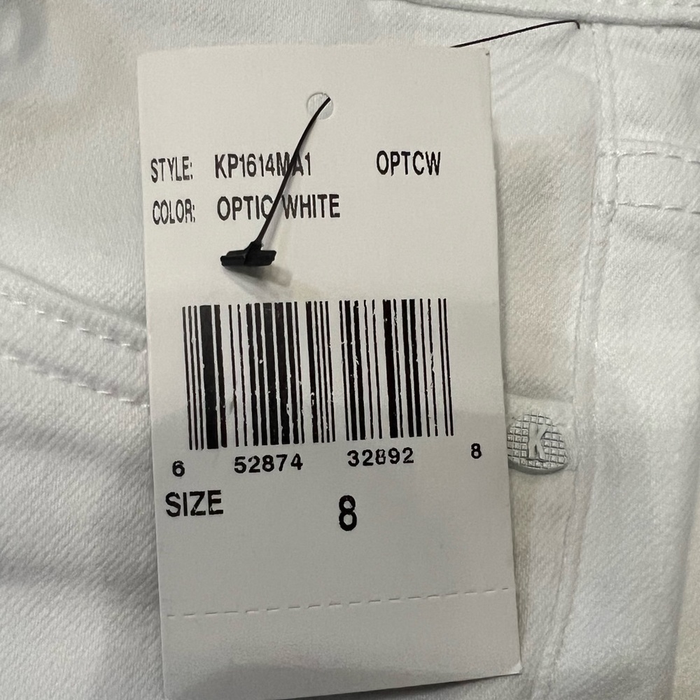 Kut from the Cloth Stella Optic White High Rise Flare Jean - Picture 10 of 15